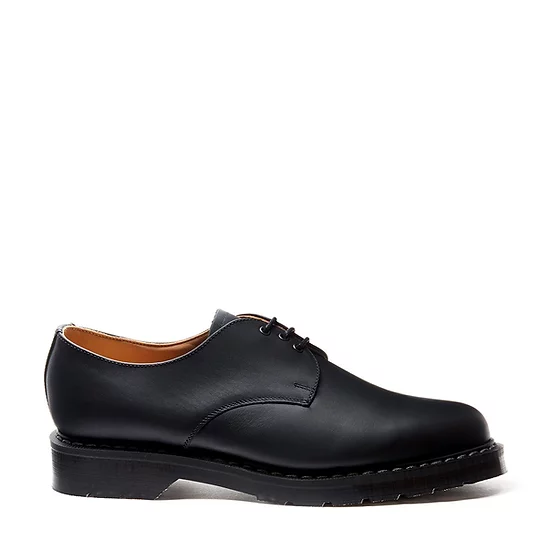 

Туфли мужские SOLOVAIR Greasy Gibson Shoe черные 6.5 UK, Greasy Gibson Shoe