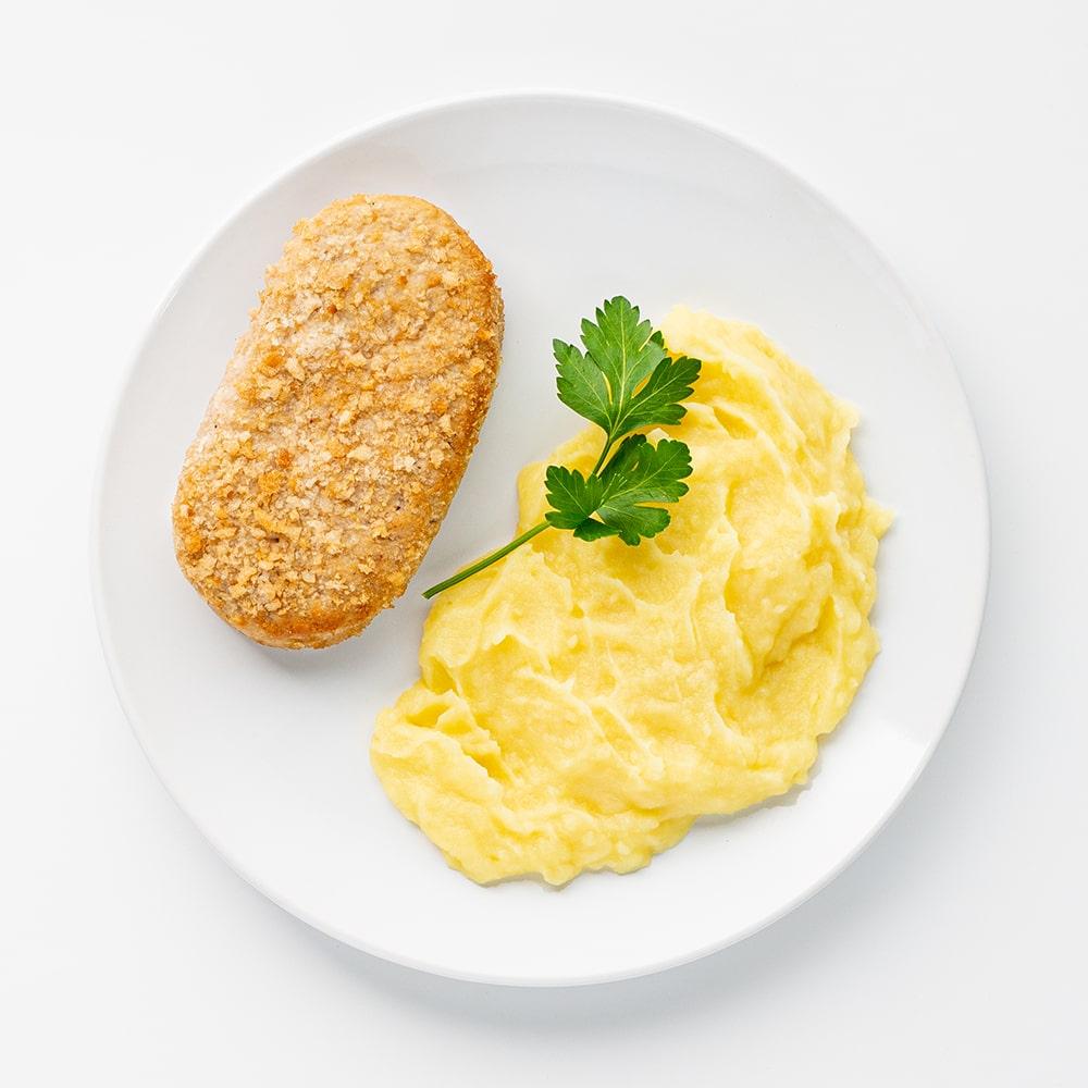

Котлета Свежеготово Пожарская с картофельным пюре, 200 г