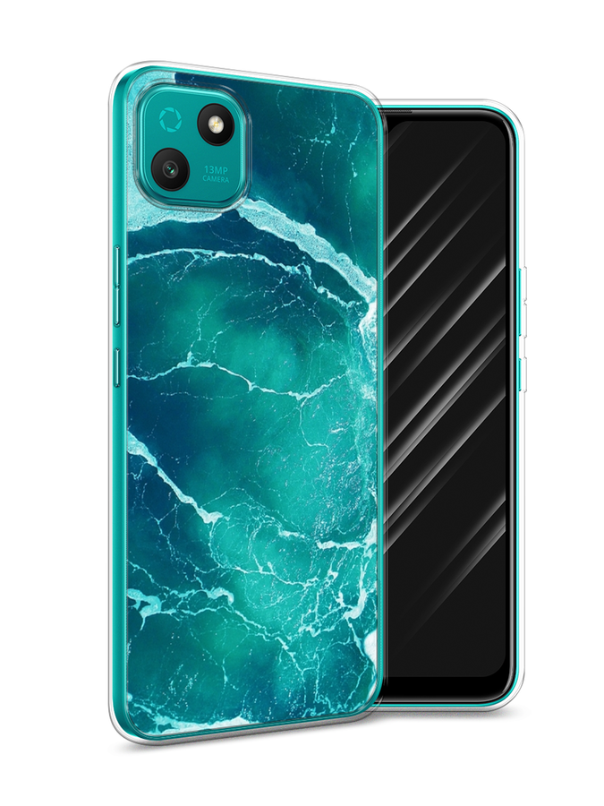 

Чехол Awog на Wiko T10 "Изумрудный океан", Разноцветный