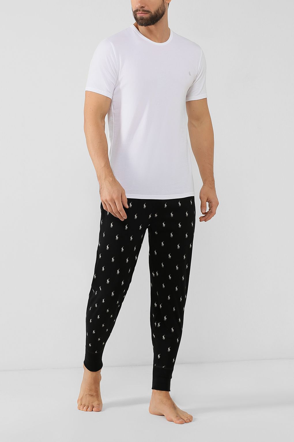 

Комплект футболок мужских Calvin Klein 000NB2221A белых S, Белый, 000NB2221A