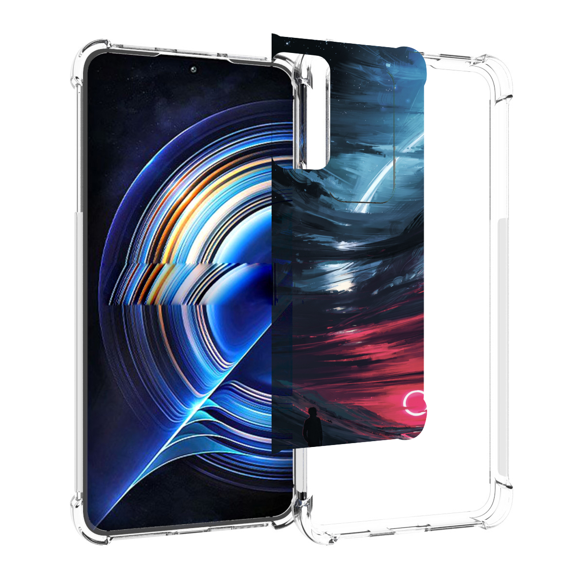 

Чехол MyPads страшный мир для Tecno Camon 19 Neo, Прозрачный, Tocco