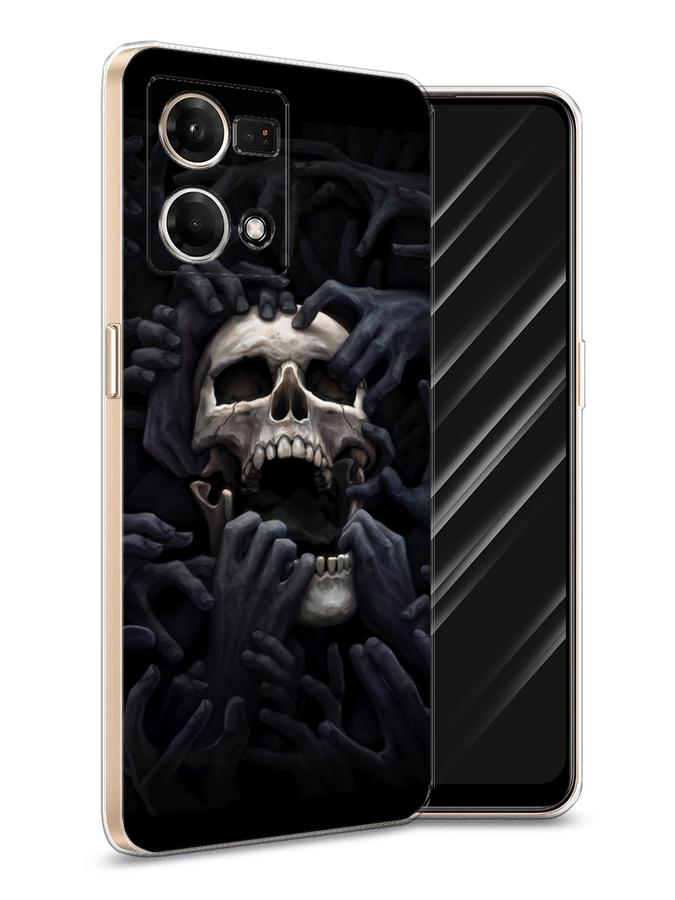 

Чехол Awog на Oppo Reno 7 4G/8 4G "Крик", Разноцветный