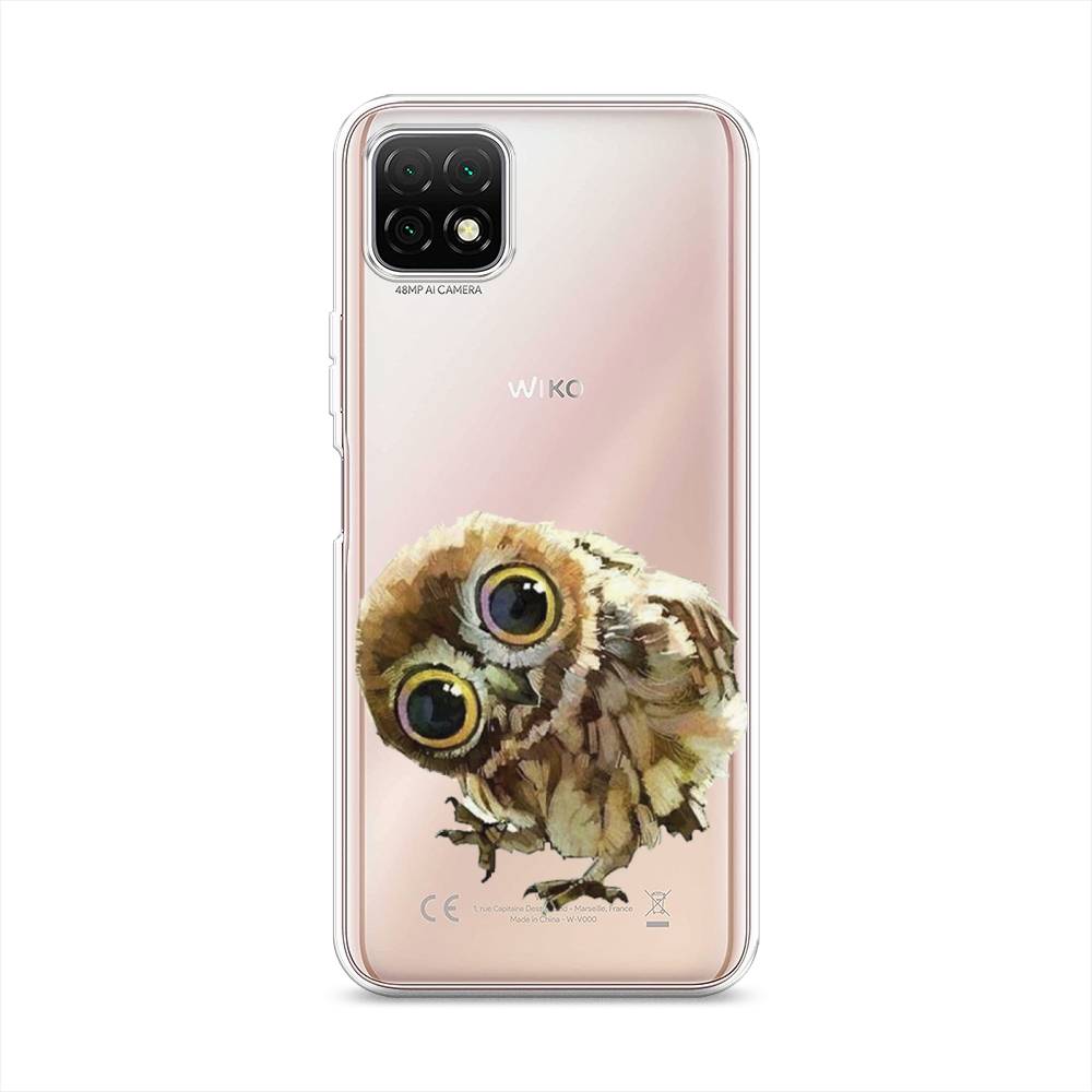 

Чехол Awog на Wiko T3 "Любопытный совенок", Разноцветный