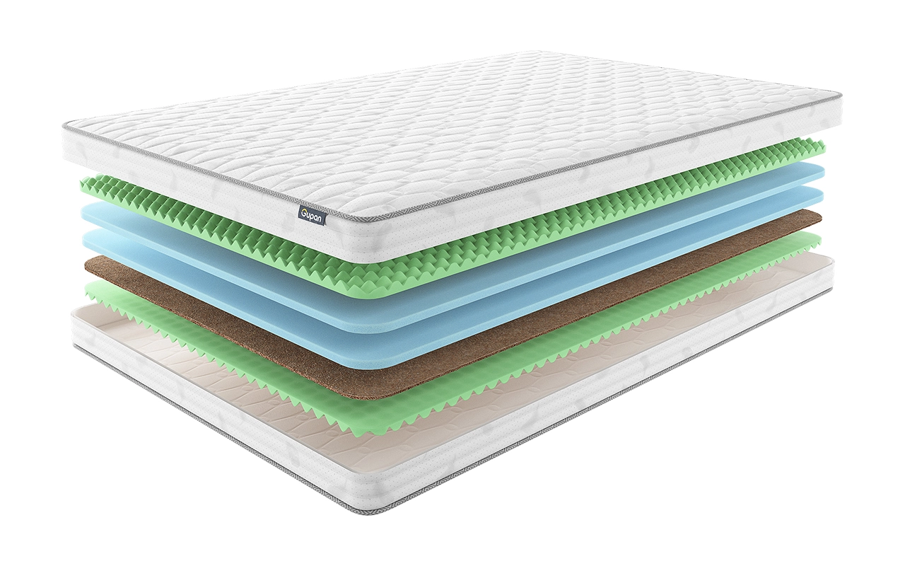 

Матрас Gupan Energy Balance 90x190 см, Белый, Energy Balance