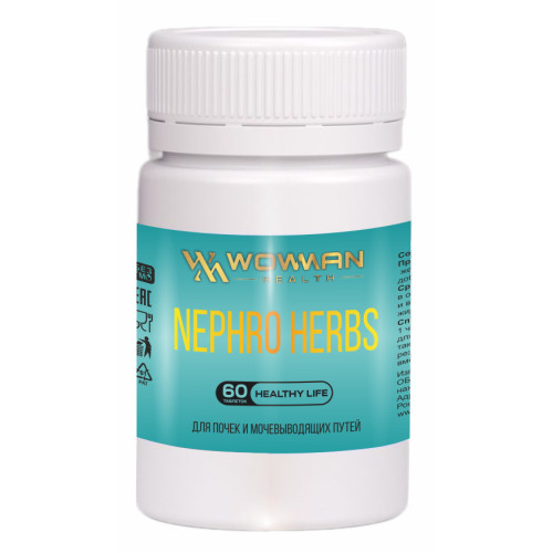 Фитосбор WowMan Nephro herbs, 60 таблеток