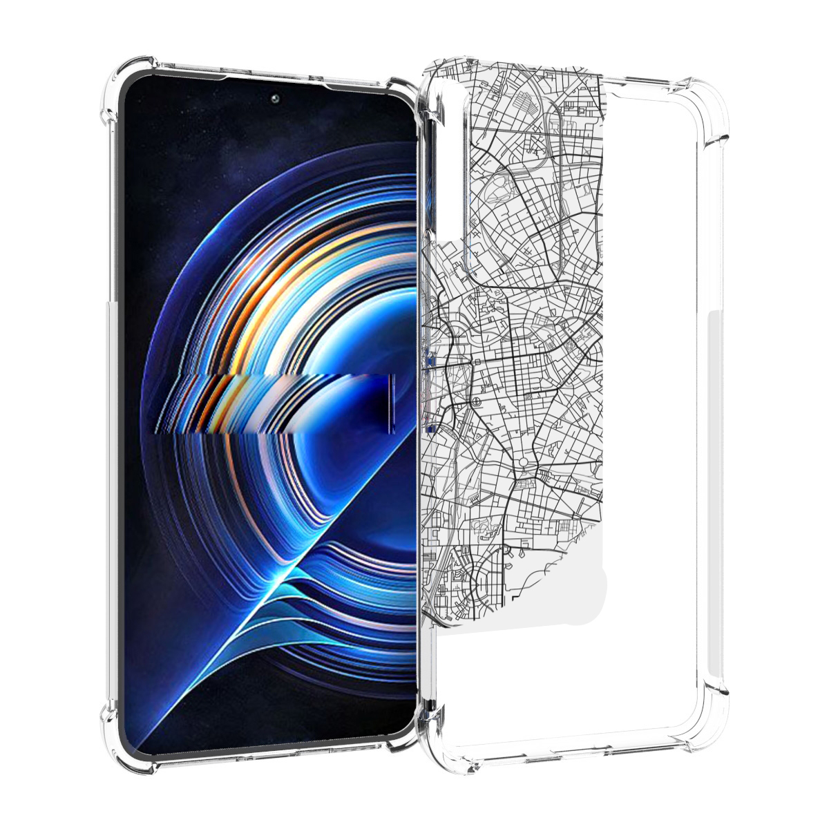 

Чехол MyPads схема-барселона для Tecno Camon 19 Neo, Прозрачный, Tocco