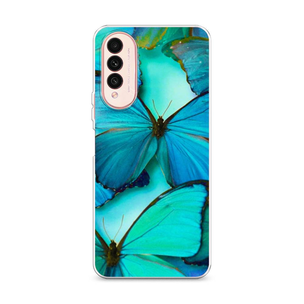 

Чехол Awog на Wiko T50 "Неоновые бабочки", Разноцветный