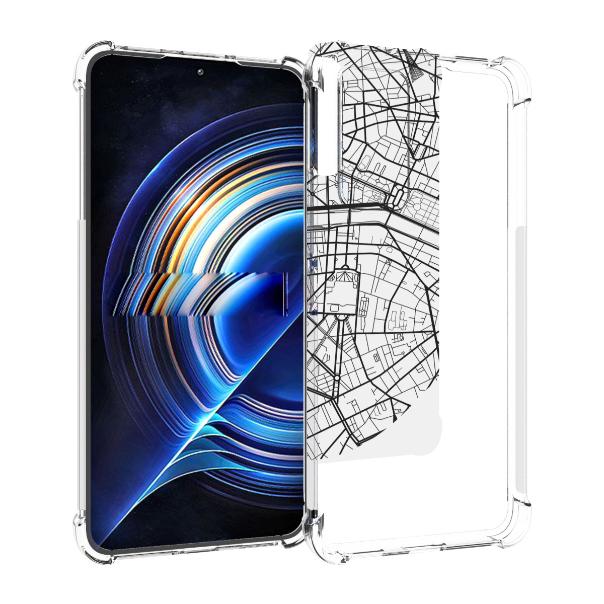 

Чехол MyPads схема-париж для Tecno Camon 19 Neo, Прозрачный, Tocco