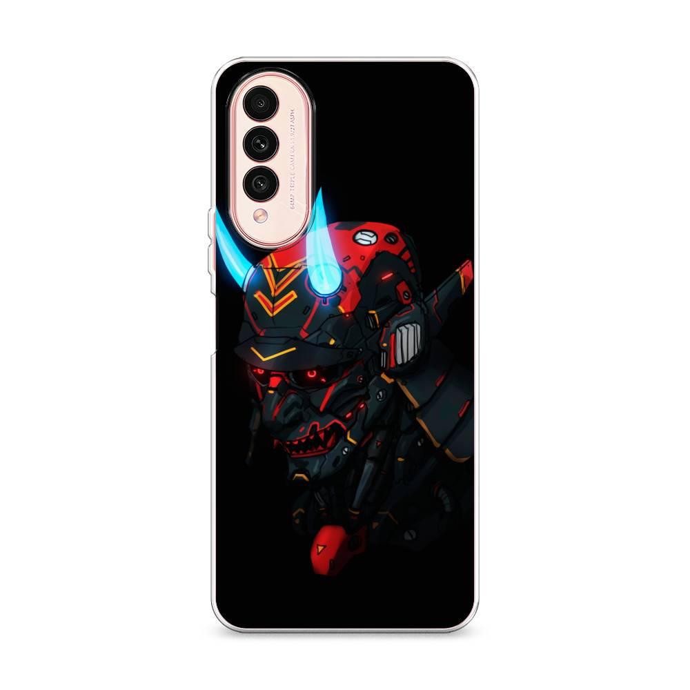 

Чехол Awog на Wiko T50 "Неоновый самурай", Разноцветный