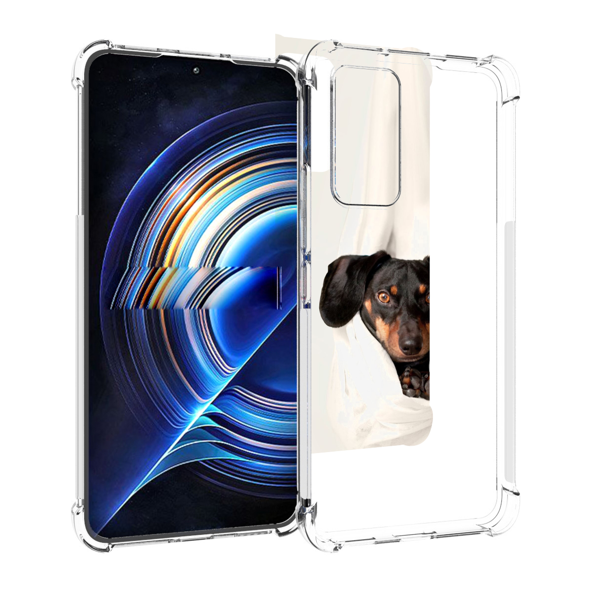 

Чехол MyPads такса собака для Tecno Camon 19 Neo, Прозрачный, Tocco