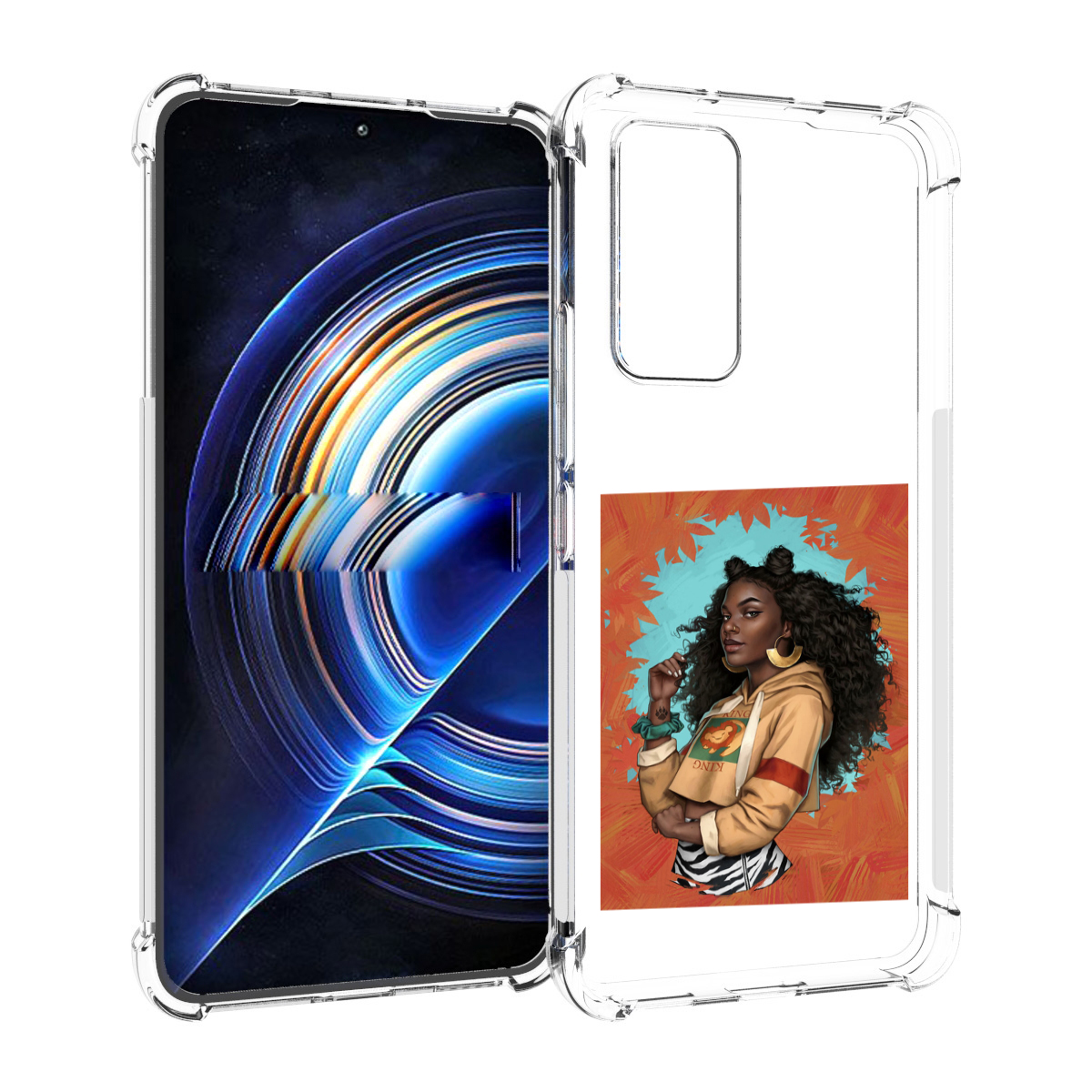 

Чехол MyPads темная-девушка женский для Tecno Camon 19 Neo, Прозрачный, Tocco