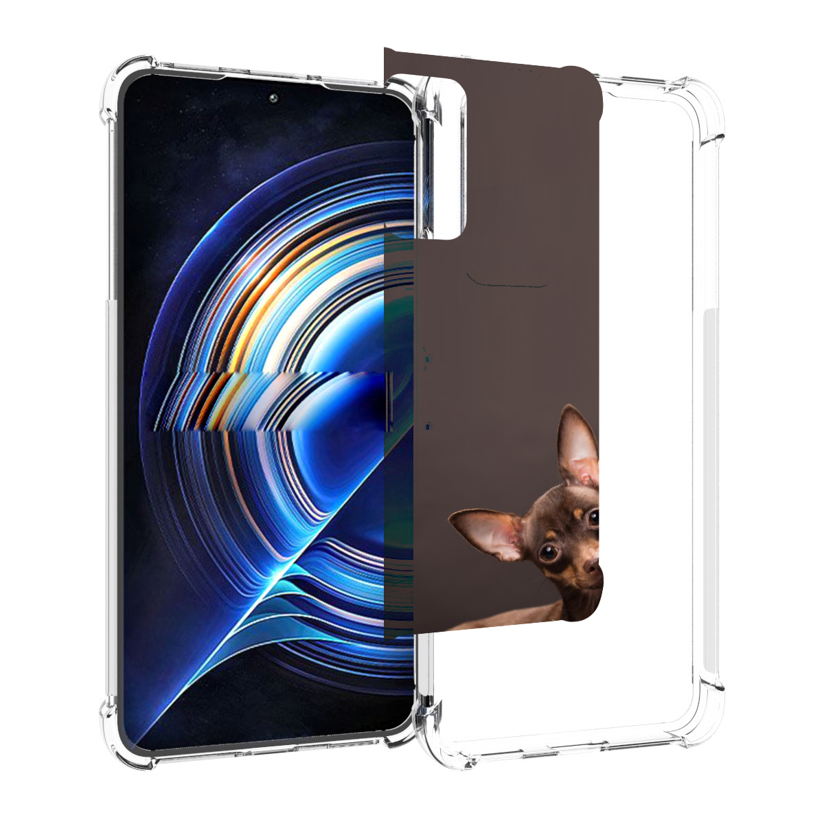 

Чехол MyPads тои терьер для Tecno Camon 19 Neo, Прозрачный, Tocco