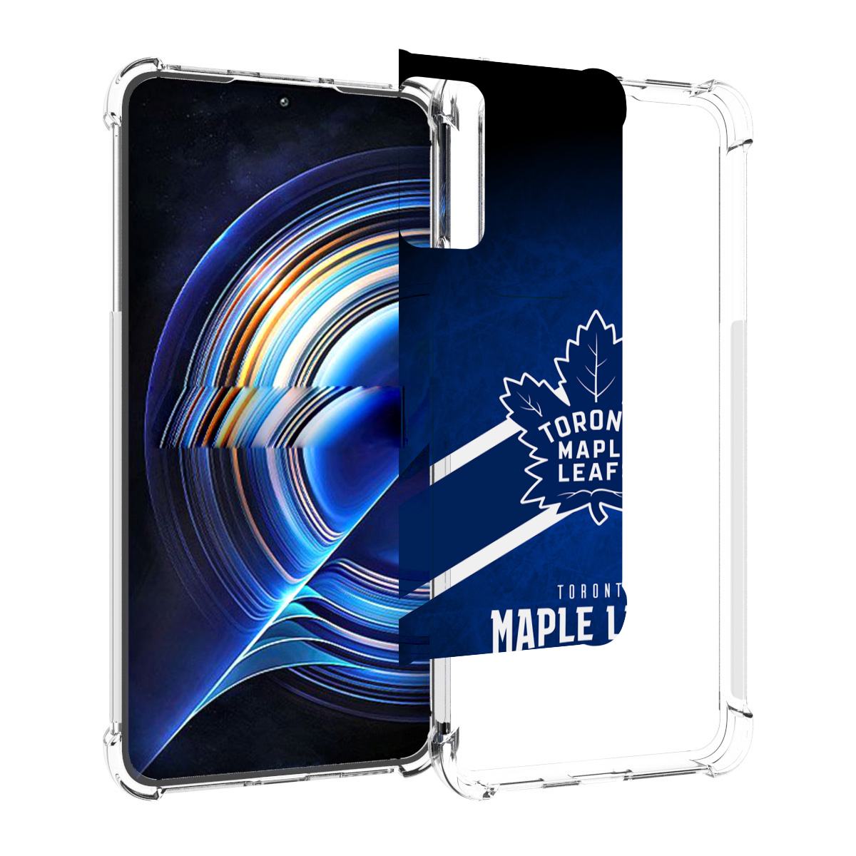

Чехол MyPads торонто-меипл-лифс для Tecno Camon 19 Neo, Прозрачный, Tocco