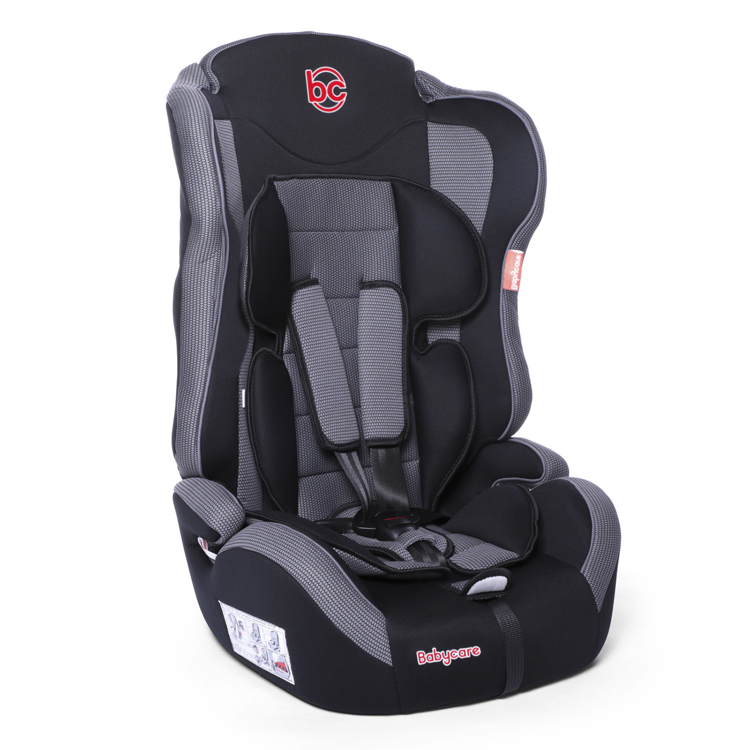 фото Автокресло babycare upiter plus, черный/серый baby care