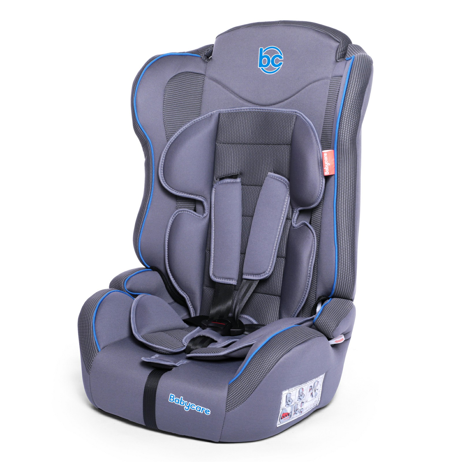 фото Автокресло babycare upiter plus, серый/синий baby care