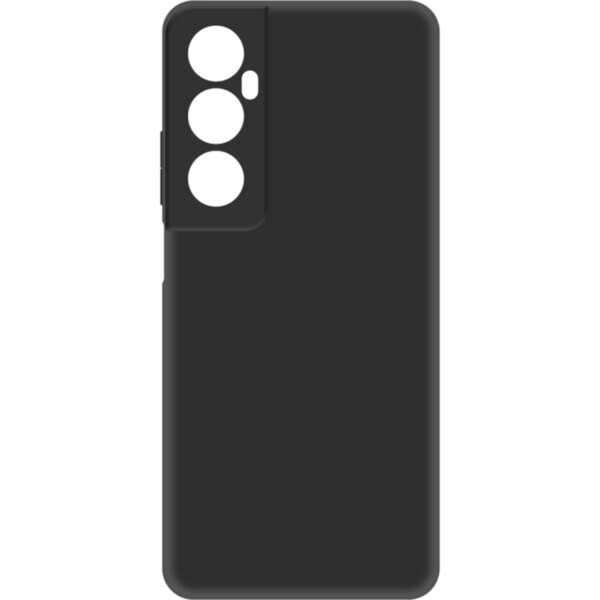 

Клип-кейс Krutoff Soft Case для Realme C65 Black, Черный, realme C65