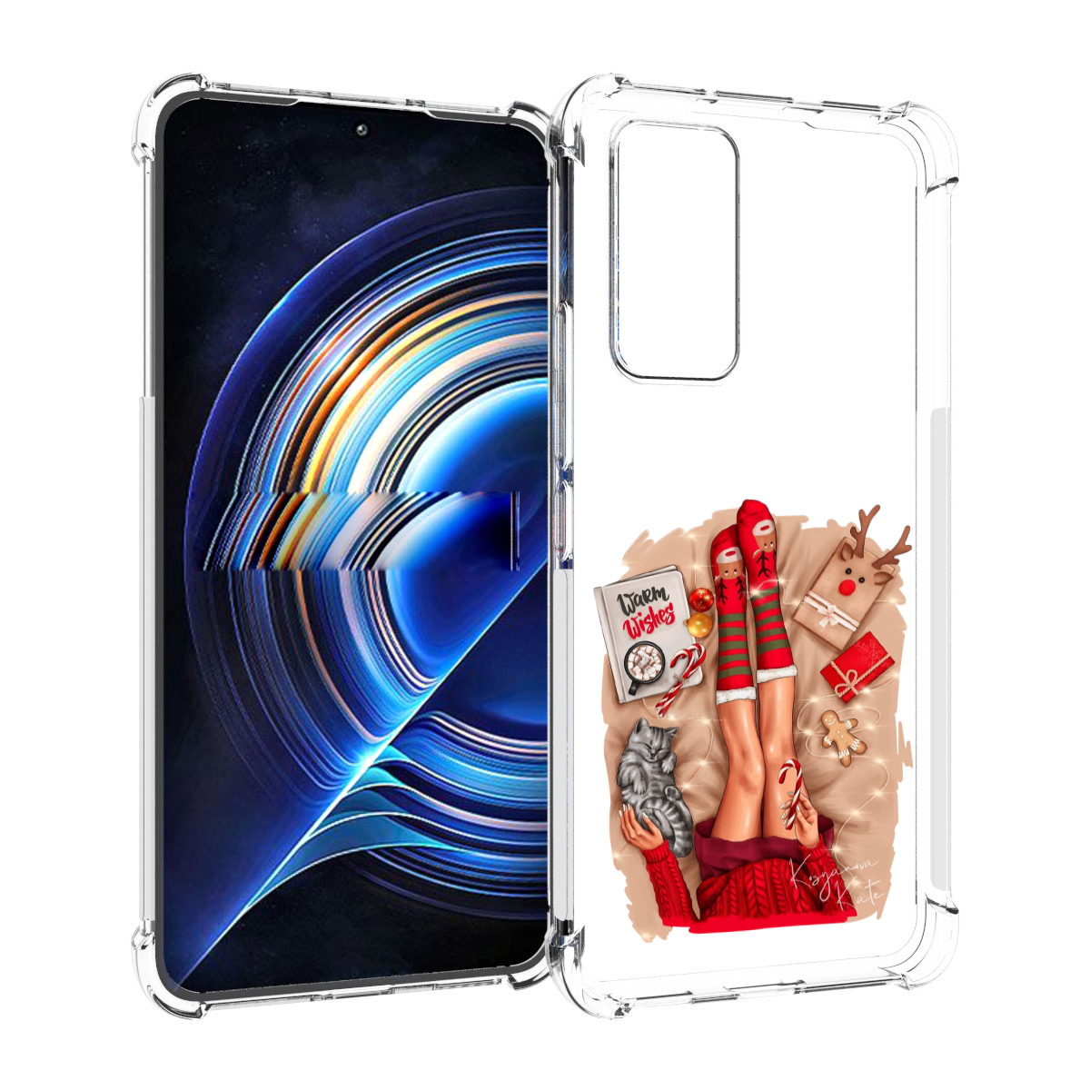 

Чехол MyPads уютный-арт женский для Tecno Camon 19 Neo, Прозрачный, Tocco