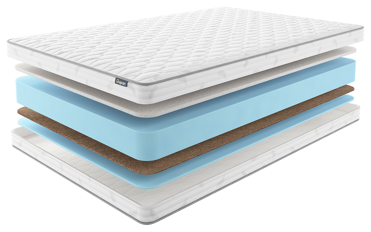 

Матрас Gupan Energy Enif 70x190 см, Белый, Energy Enif