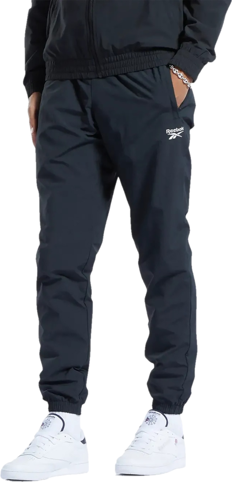 

Спортивные брюки мужские Reebok 100022966 черные XL, Черный, 100022966