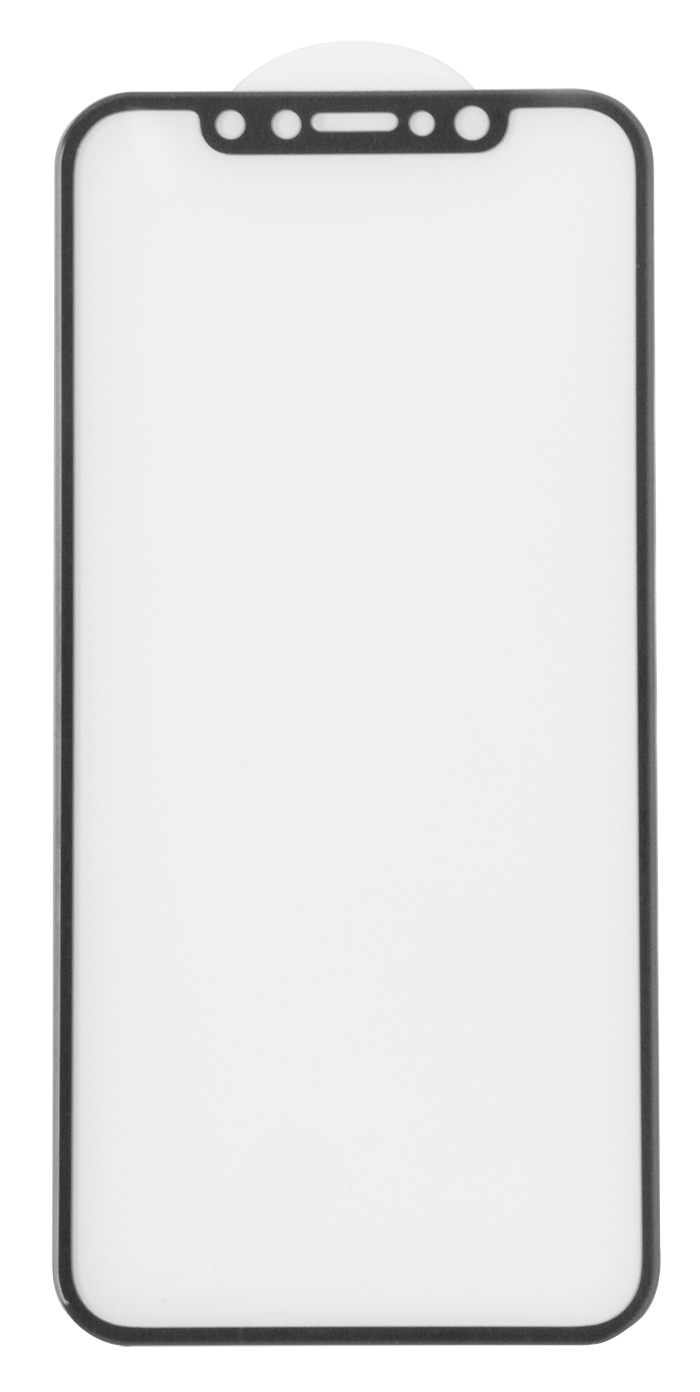 Защитное стекло Goldspin для iPhone X 0.3mm Black