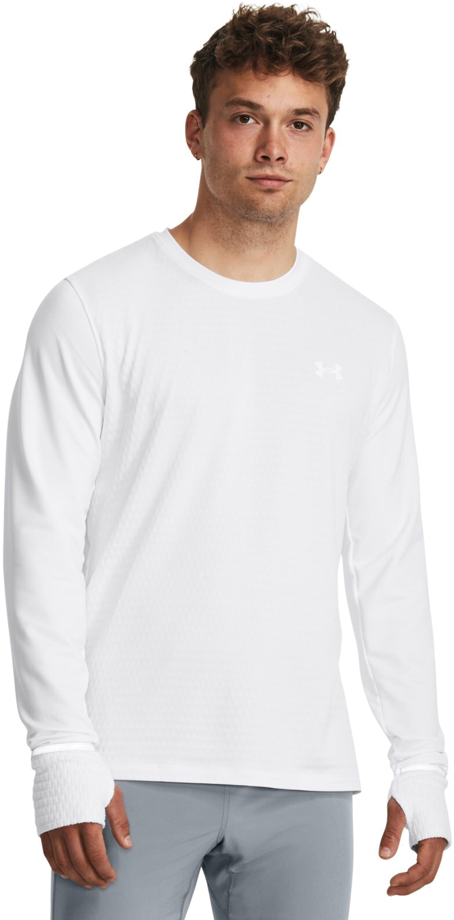 

Лонгслив мужской Under Armour 1379304 белый MD, 1379304