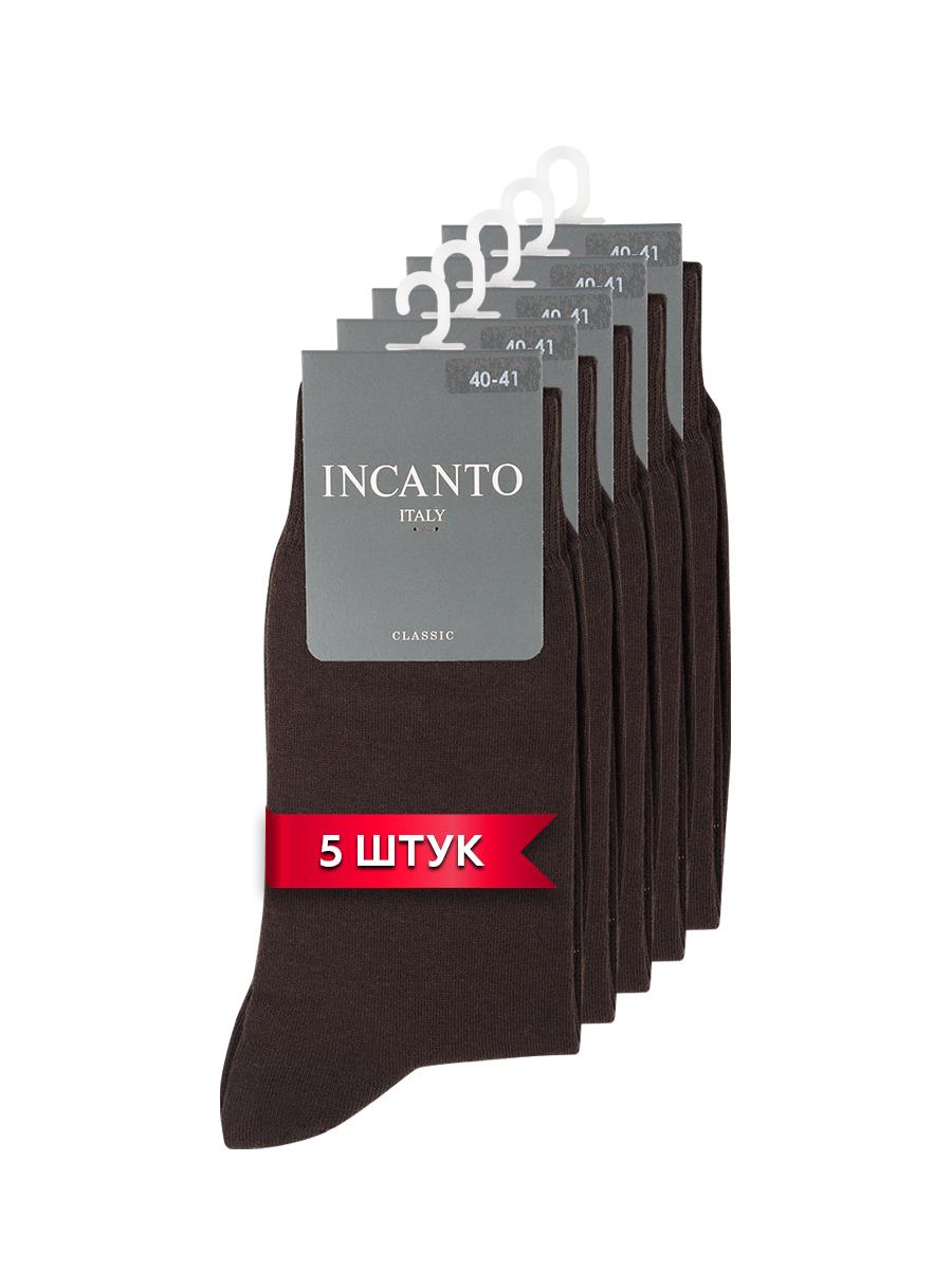

Комплект носков мужских Incanto BU733008(5 пар) коричневых 44-45, BU733008(5 пар)
