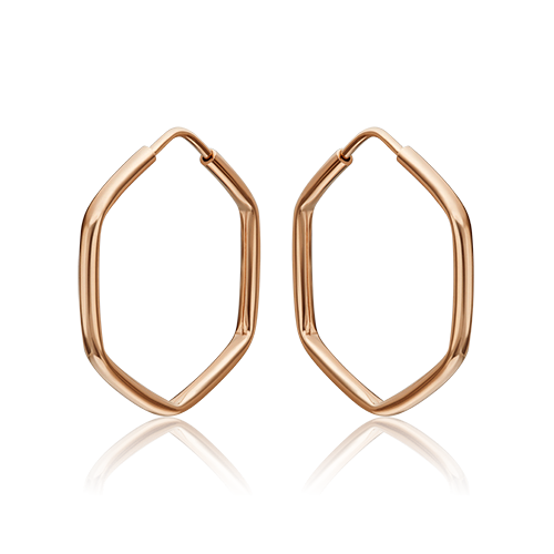 

Серьги конго из золота PLATINA jewelry 02-0074-23-000-1110-19, 02-0074-23-000-1110-19