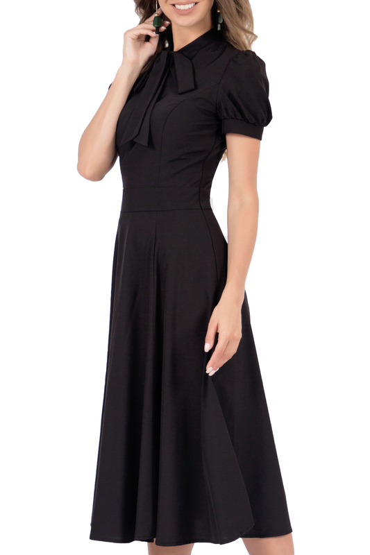 фото Платье женское olivegrey pl000529l(astilba) черное 44