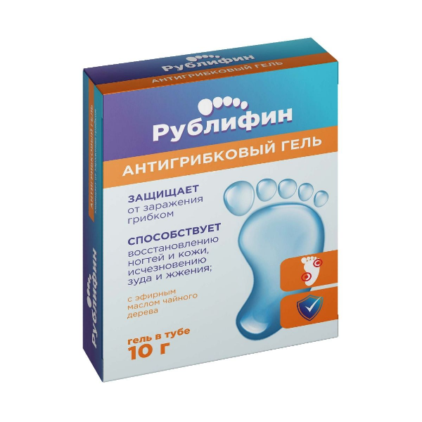 

Гель Рублифин Антигрибковый 10г