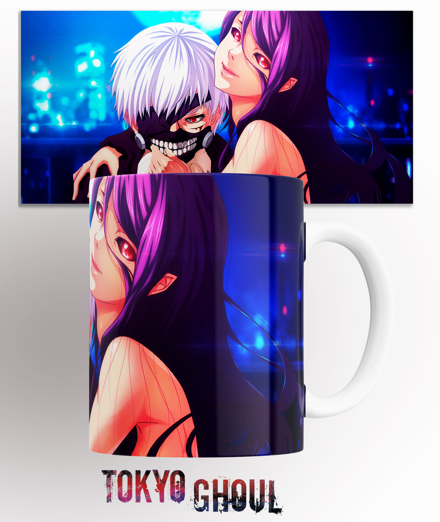 

Кружка аниме токийский гуль tokyo ghoul 330 мл, Кружка Аниме Токийский Гуль/Tokyo Ghoul.330 мл