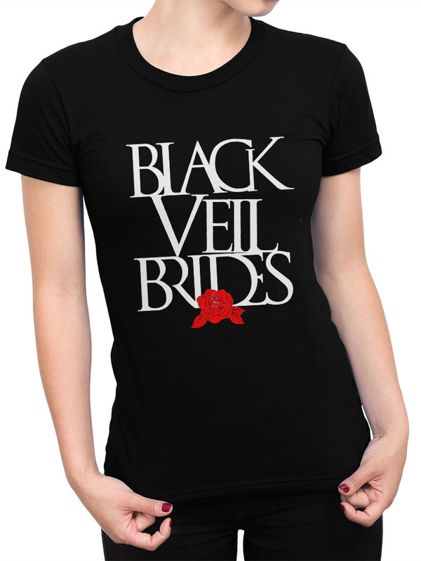 фото Футболка женская design heroes black veil brides - роза черная 2xl