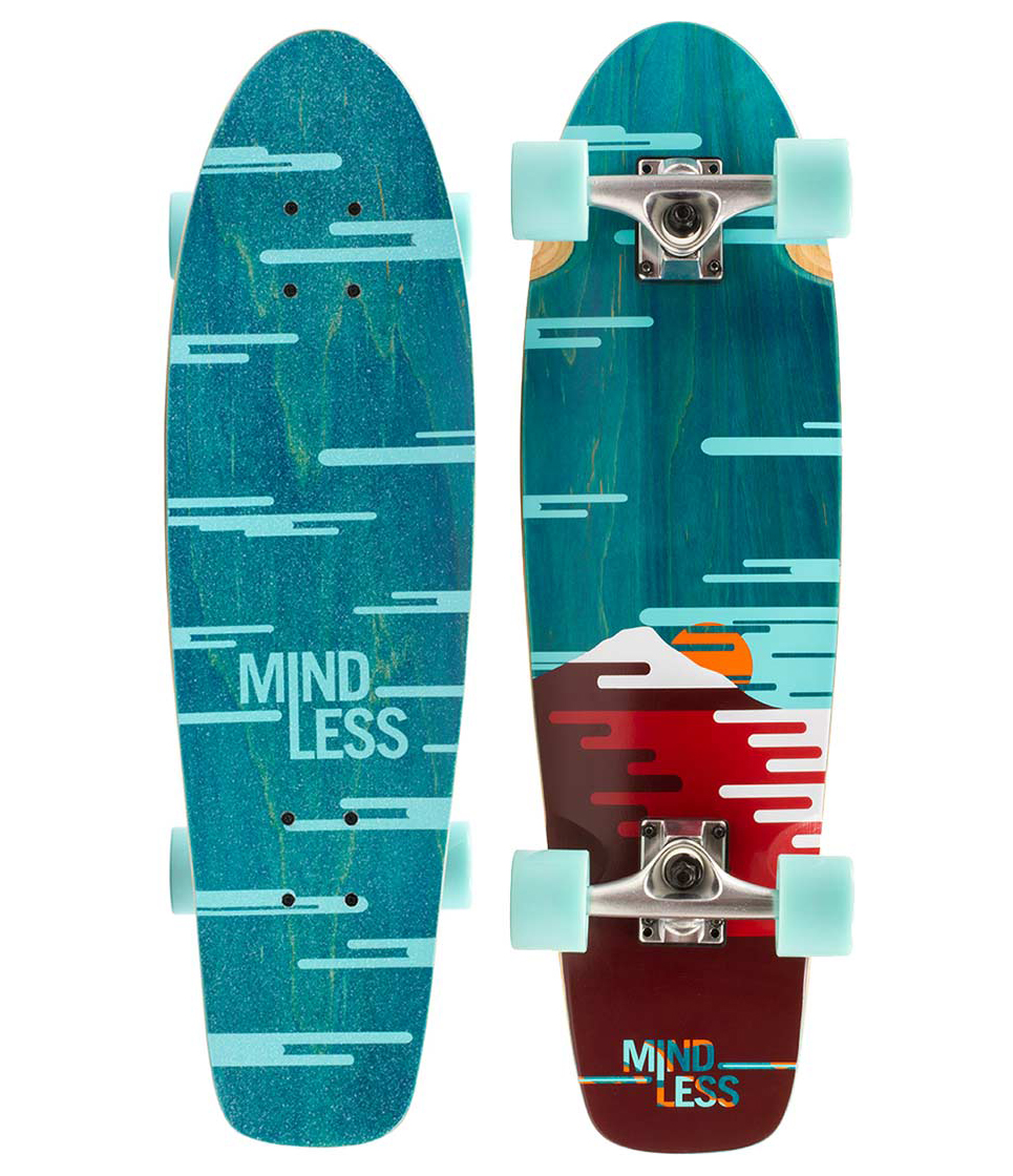 фото Лонгборд mindless sunset cruiser 71 x 35,1 см green