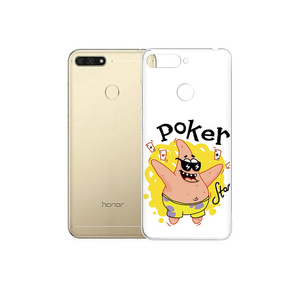 

Чехол MyPads Tocco для Huawei 7C Патрик (PT111175.61.133), Прозрачный, Tocco