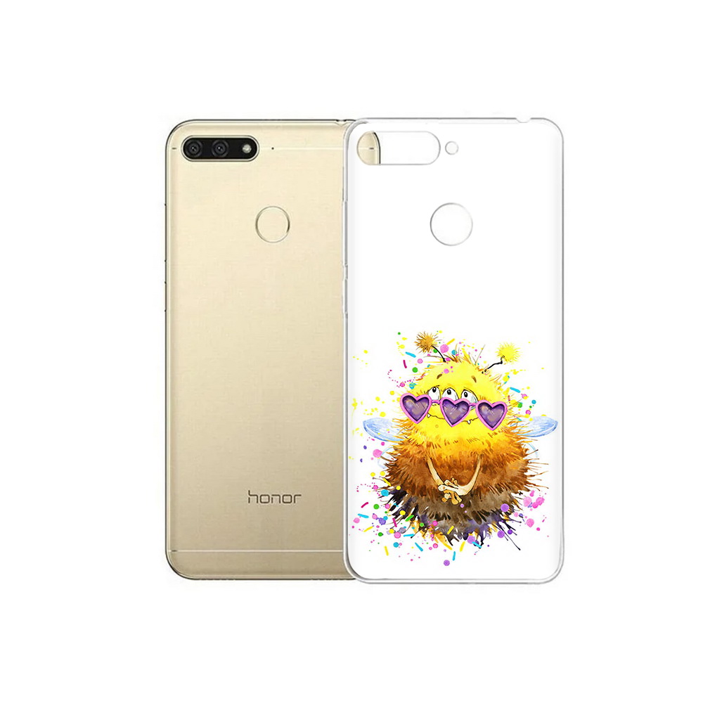 

Чехол MyPads Tocco для Huawei 7C Пушитый шмель (PT111175.61.143), Прозрачный, Tocco