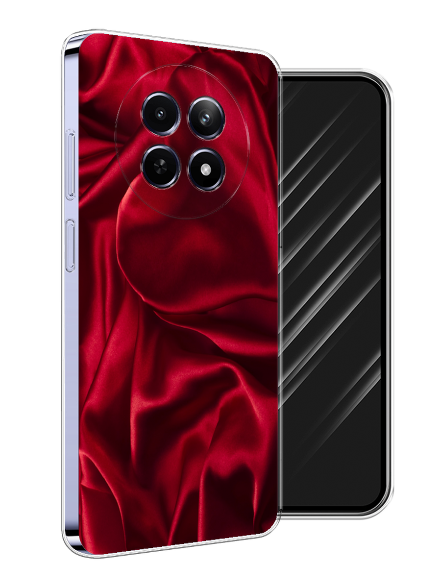 

Чехол Awog на Realme 12 5G "Текстура красный шелк", 2516450-1