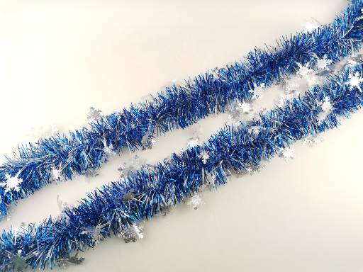 фото Мишура, 200*9 см цв.голубой-серебрянный df-a1833 волшебные подарки