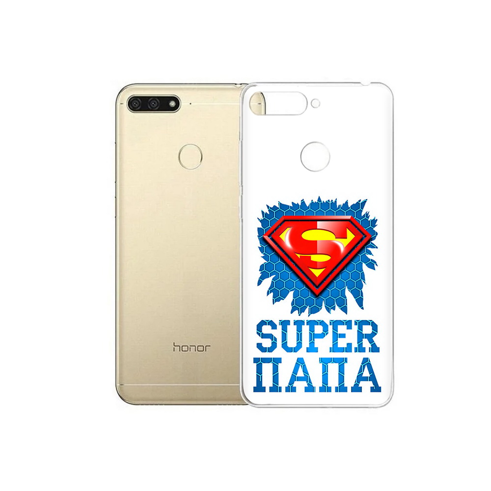 

Чехол MyPads Tocco для Huawei 7C Супер Папа (PT111175.61.165), Прозрачный, Tocco