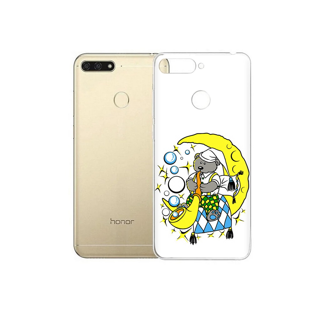 

Чехол MyPads Tocco для Huawei 7C Сырная луна (PT111175.61.167), Прозрачный, Tocco