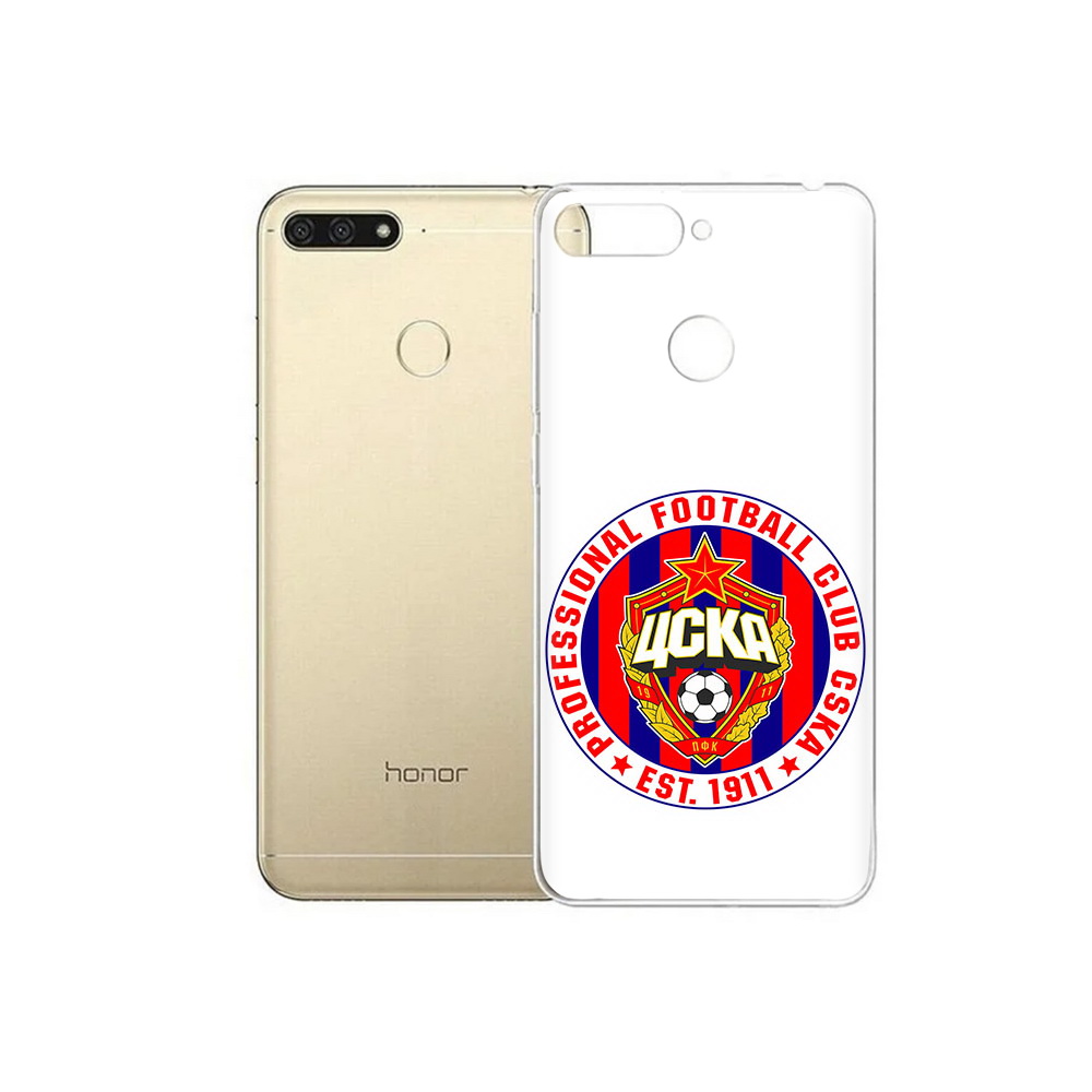 

Чехол MyPads Tocco для Huawei 7C ФК ЦСК логотип (PT111175.61.178), Прозрачный, Tocco