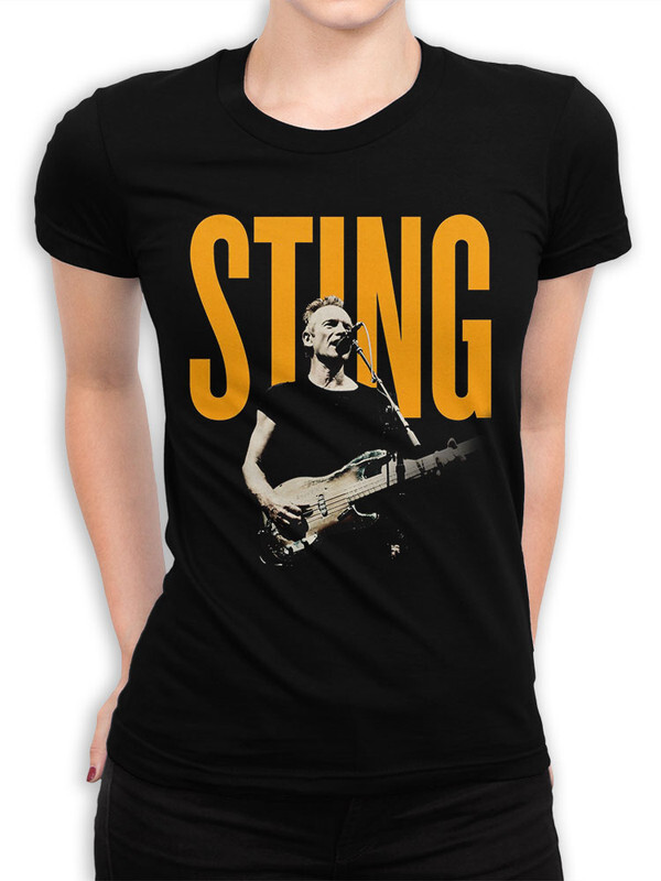 фото Футболка женская design heroes sting черная 3xl