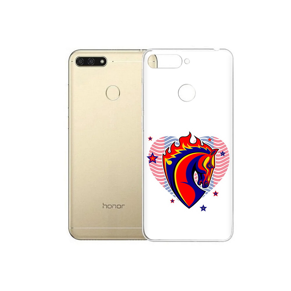 

Чехол MyPads Tocco для Huawei 7C ФК ЦСЛ Лошадь (PT111175.61.180), Прозрачный, Tocco