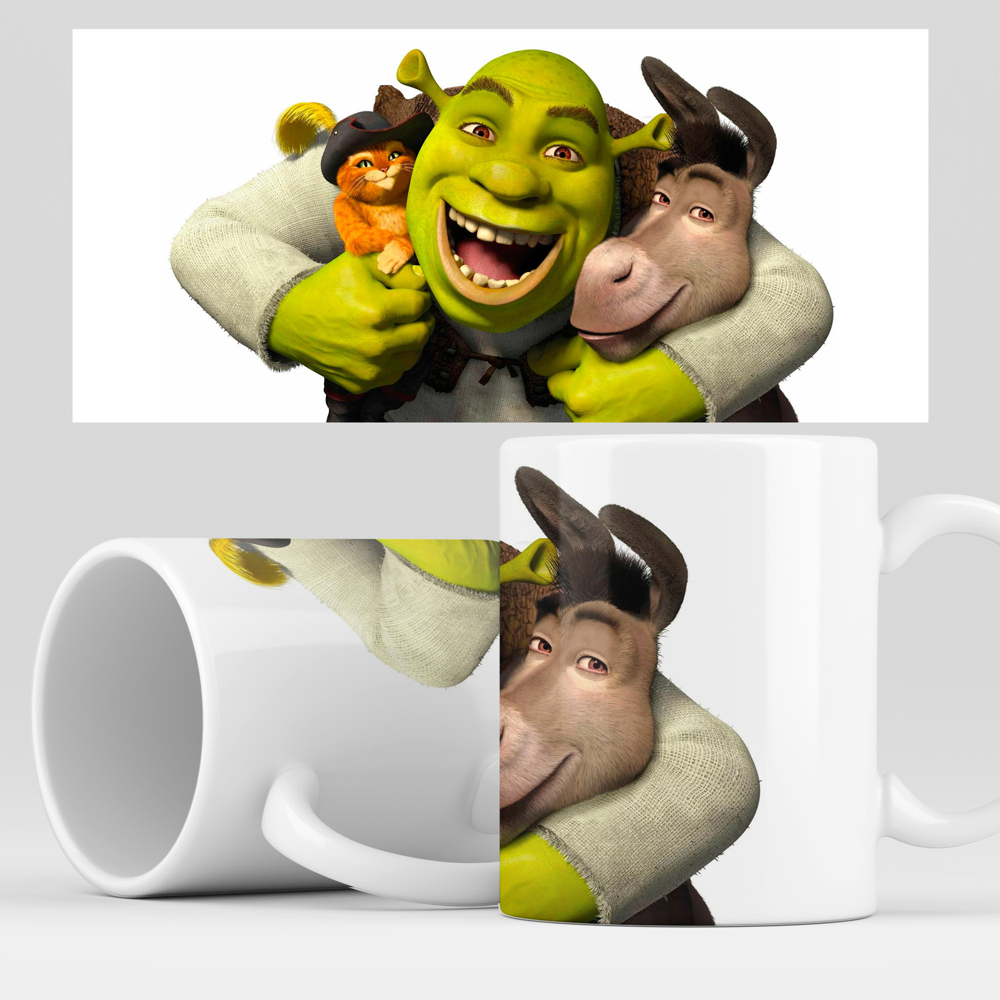 фото Кружка rocketcup с принтом "шрек" shrek