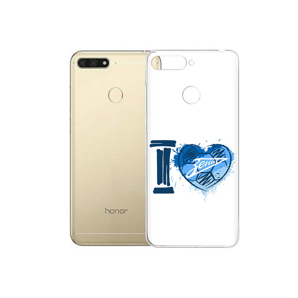 

Чехол MyPads Tocco для Huawei 7C ФК я люблю зенит (PT111175.61.186), Прозрачный, Tocco