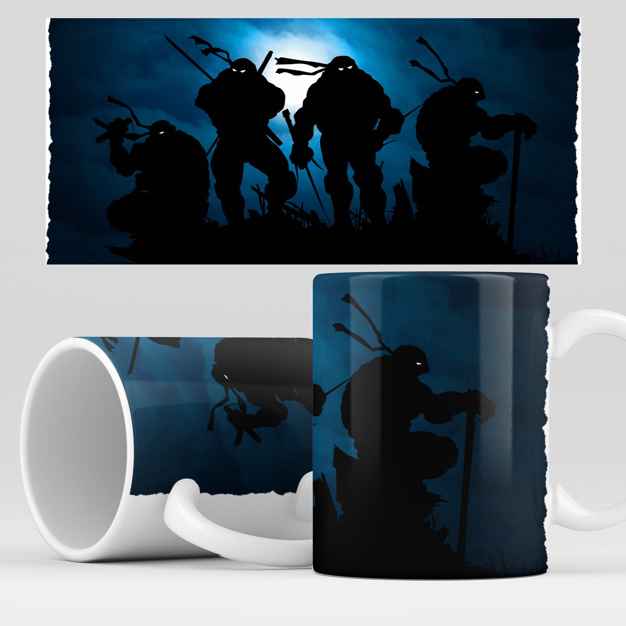 

Кружка RocketCup с принтом "Черепашки ниндзя" TMNT, TMNT10