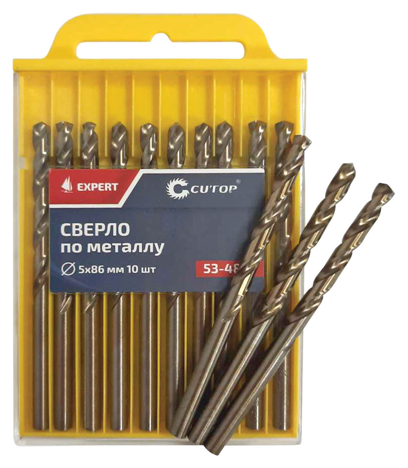 фото Сверло по металлу cutop expert, 5,5х93 мм (10 шт)