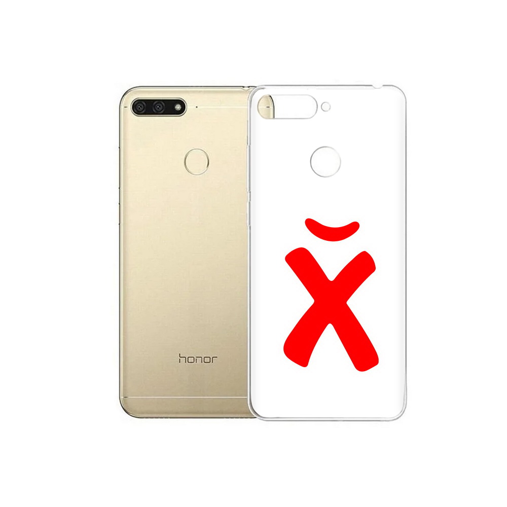 

Чехол MyPads Tocco для Huawei 7C абстракция буква х (PT111175.61.209), Прозрачный, Tocco