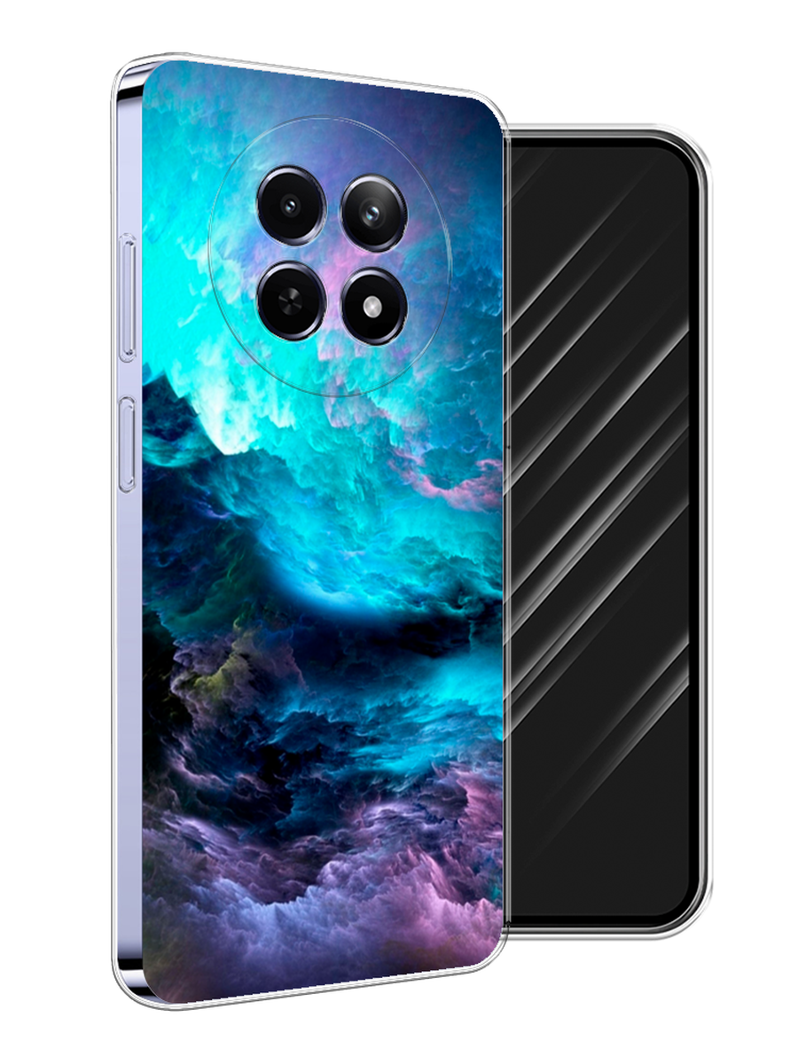 

Чехол Awog на Realme 12 5G "Бирюзовое небо", Бирюзовый;фиолетовый;черный, 2516450-1