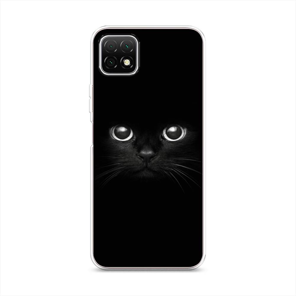 

Чехол Awog на Wiko T3 "Взгляд черной кошки", Белый;черный