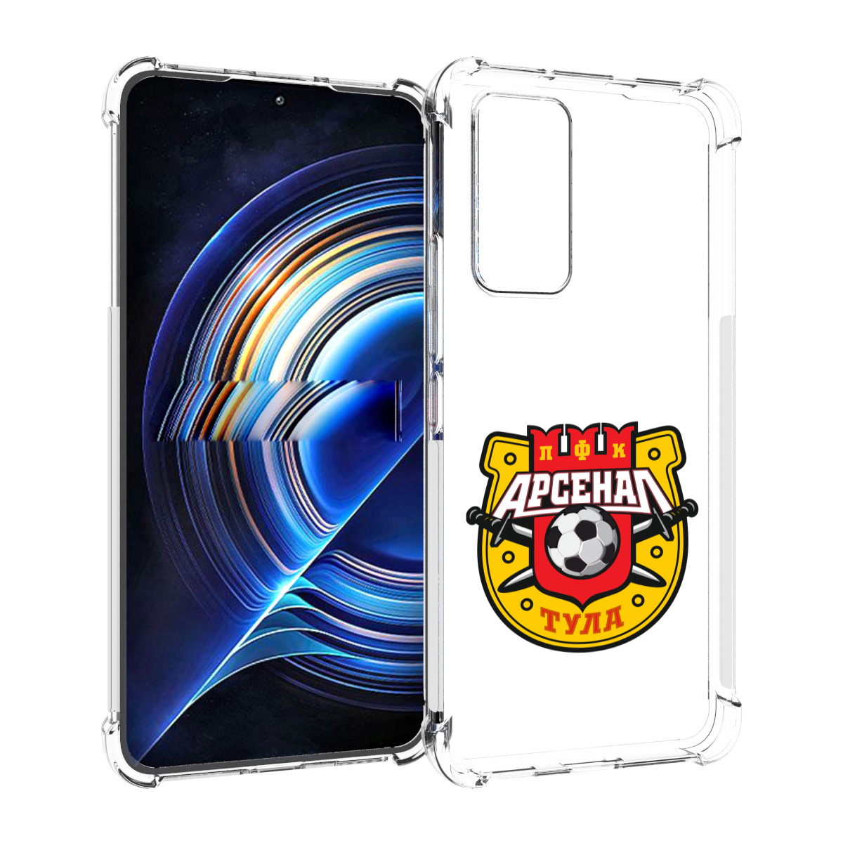 

Чехол MyPads фк арсенал тула мужской для Tecno Camon 19 Neo, Прозрачный, Tocco