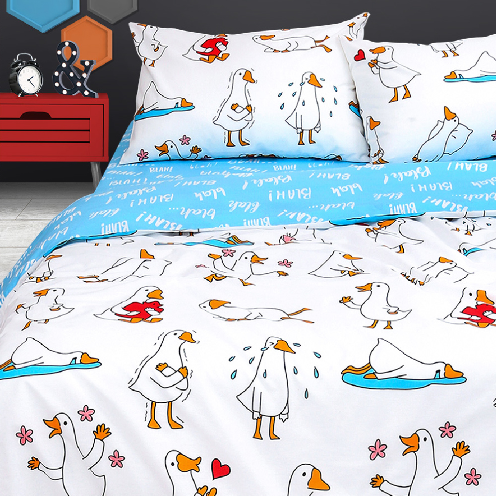 

Постельное белье Uniqcute евро из поплина наволочка 50х70 Даччо 71218/1, Uniqcute-евро